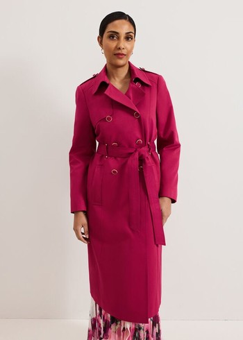 Phase Eight Cheryl Petite Coats Pink Canada | YVHAWE-586